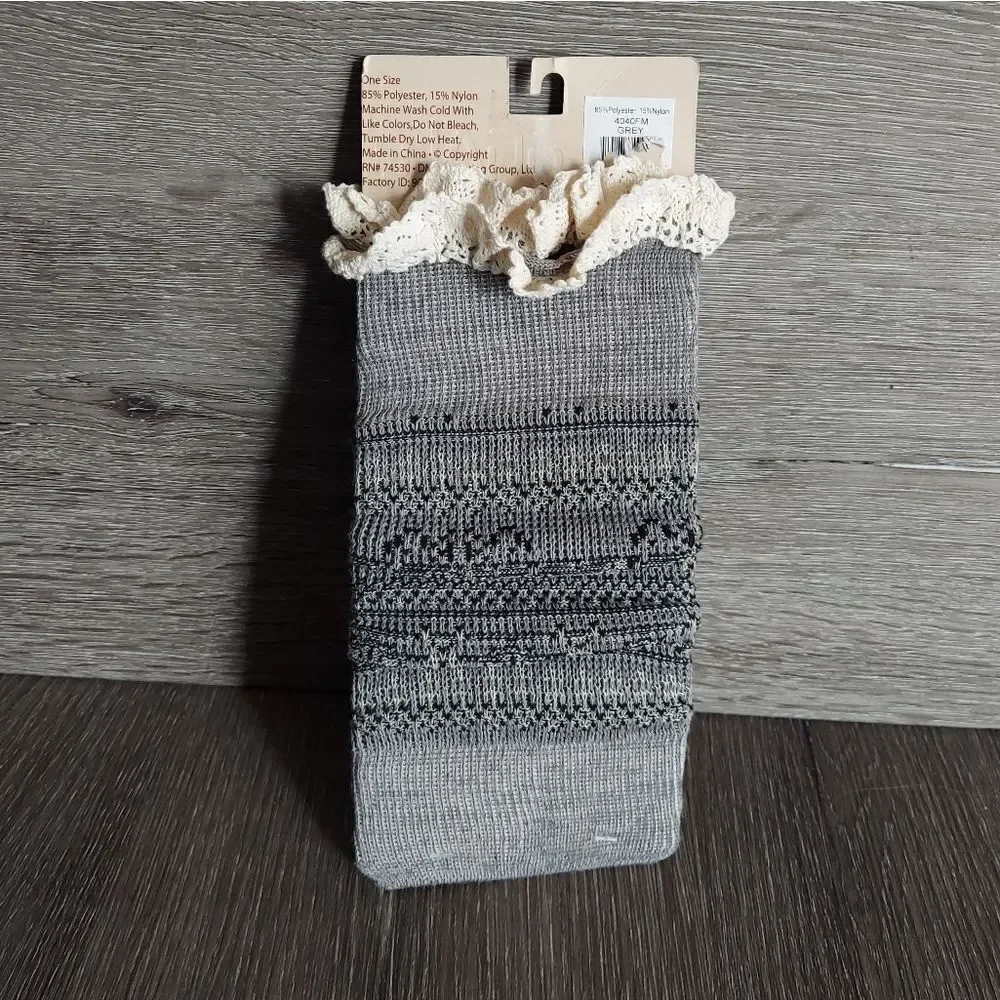 Legale Gray Boot Topper - Picture 2 of 4